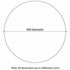 Rio Round Polished Edge Bathroom Mirror